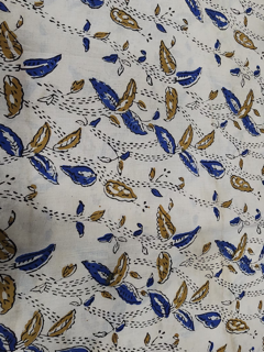 Baghru cotton handblock fabric