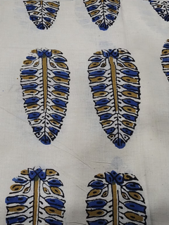 Baghru cotton handblock fabric
