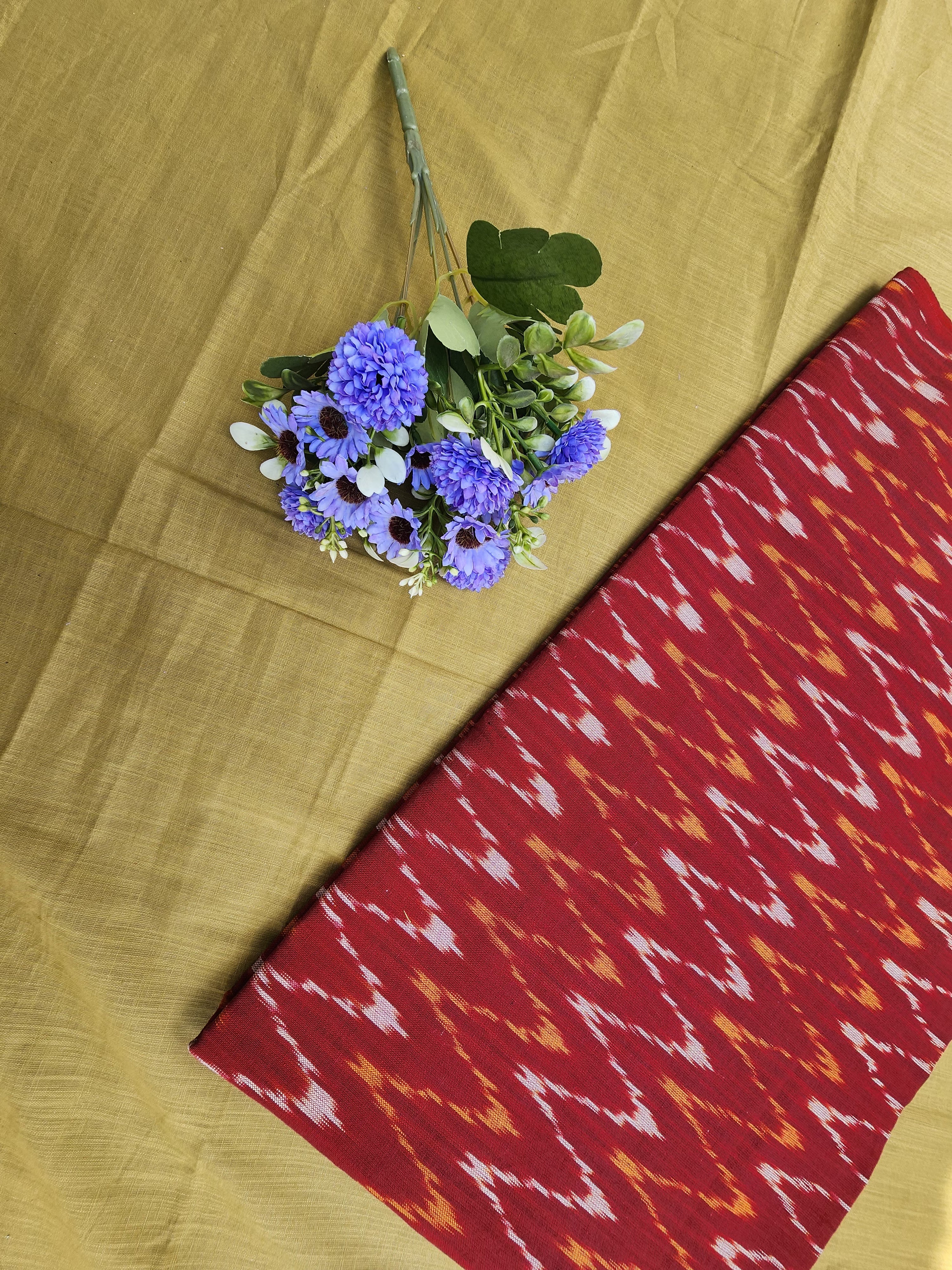 Ikkath cotton kurti material
