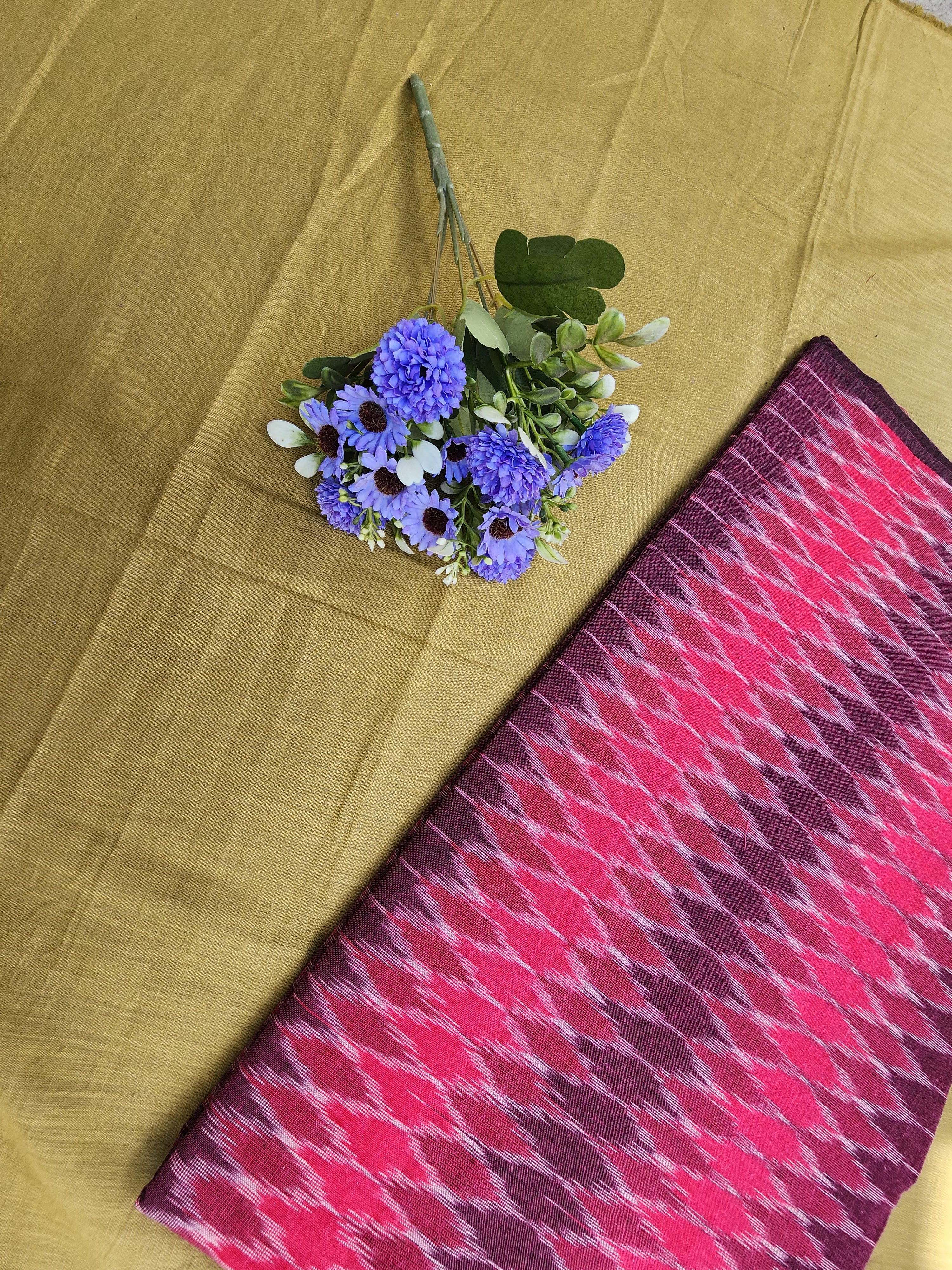 Ikkath cotton kurti material